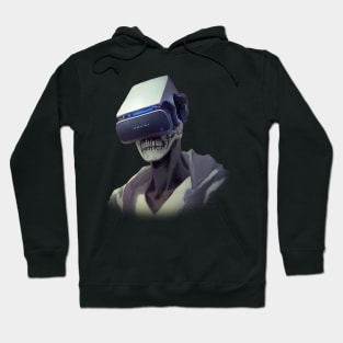 Undead in virtual reality helmet Hoodie